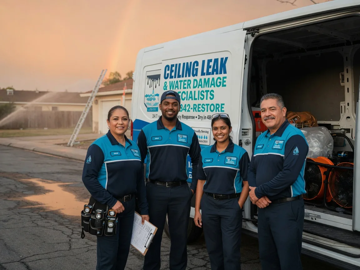 Ceiling Leak Cleanup company in Kingston, OH