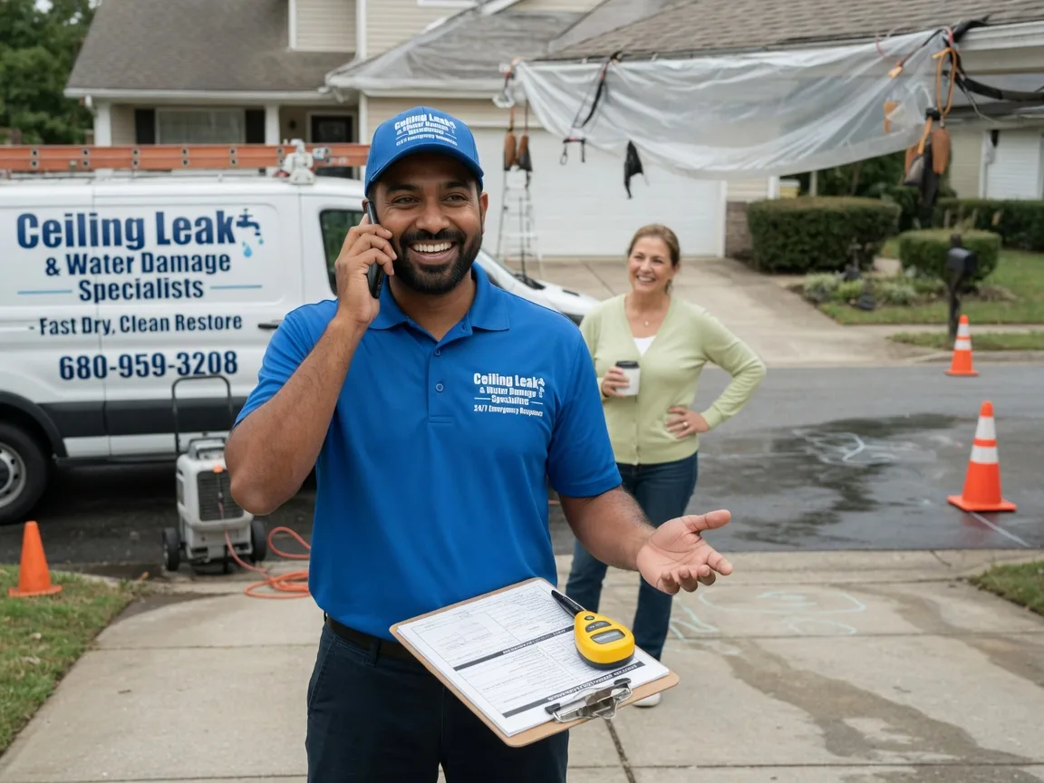 Ceiling Leak Cleanup Kingston, OH FAQs